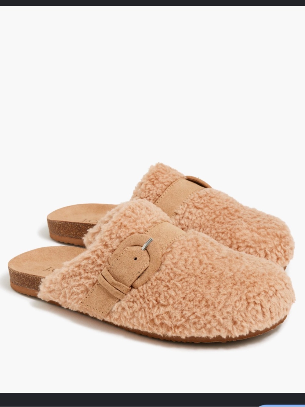 J. Crew Shearling Mules/Clogs